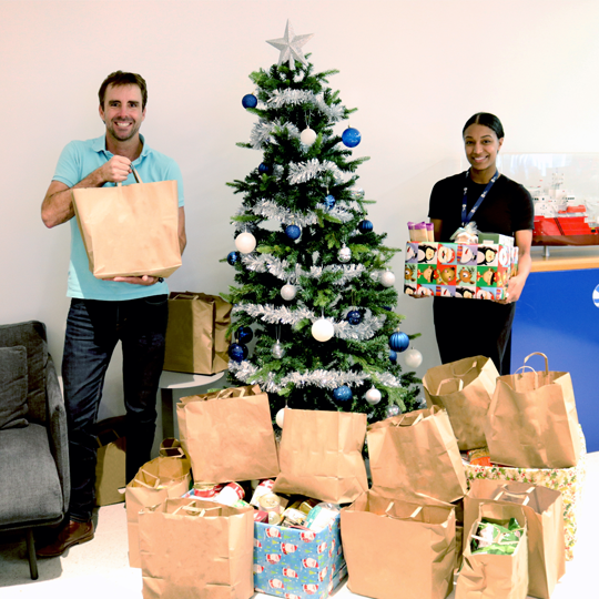 MAKING A DIFFERENCE IN OUR COMMUNITIES THIS CHRISTMAS