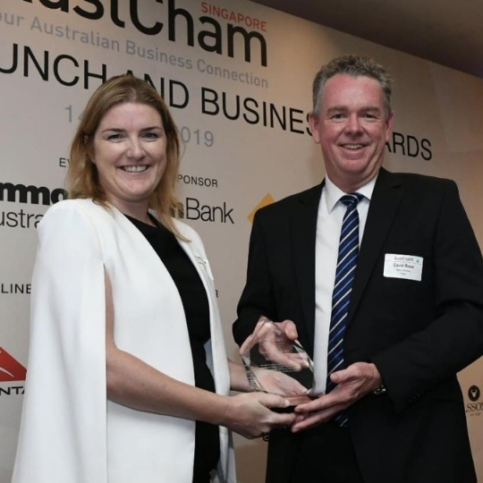 MMA OFFSHORE WINS AUSTCHAM INNOVATION AWARD 2019