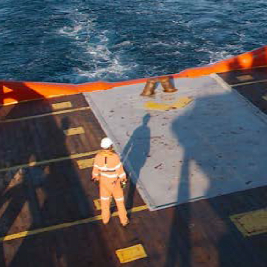 REPORT DUE ON OPEN-DECK SAFETY DEVICE