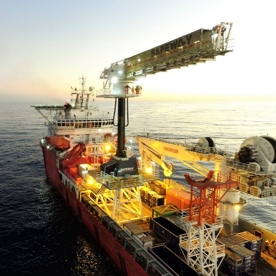 WALK-TO-WORK SYSTEMS BRING EFFICIENCIES TO OFFSHORE MAINTENANCE